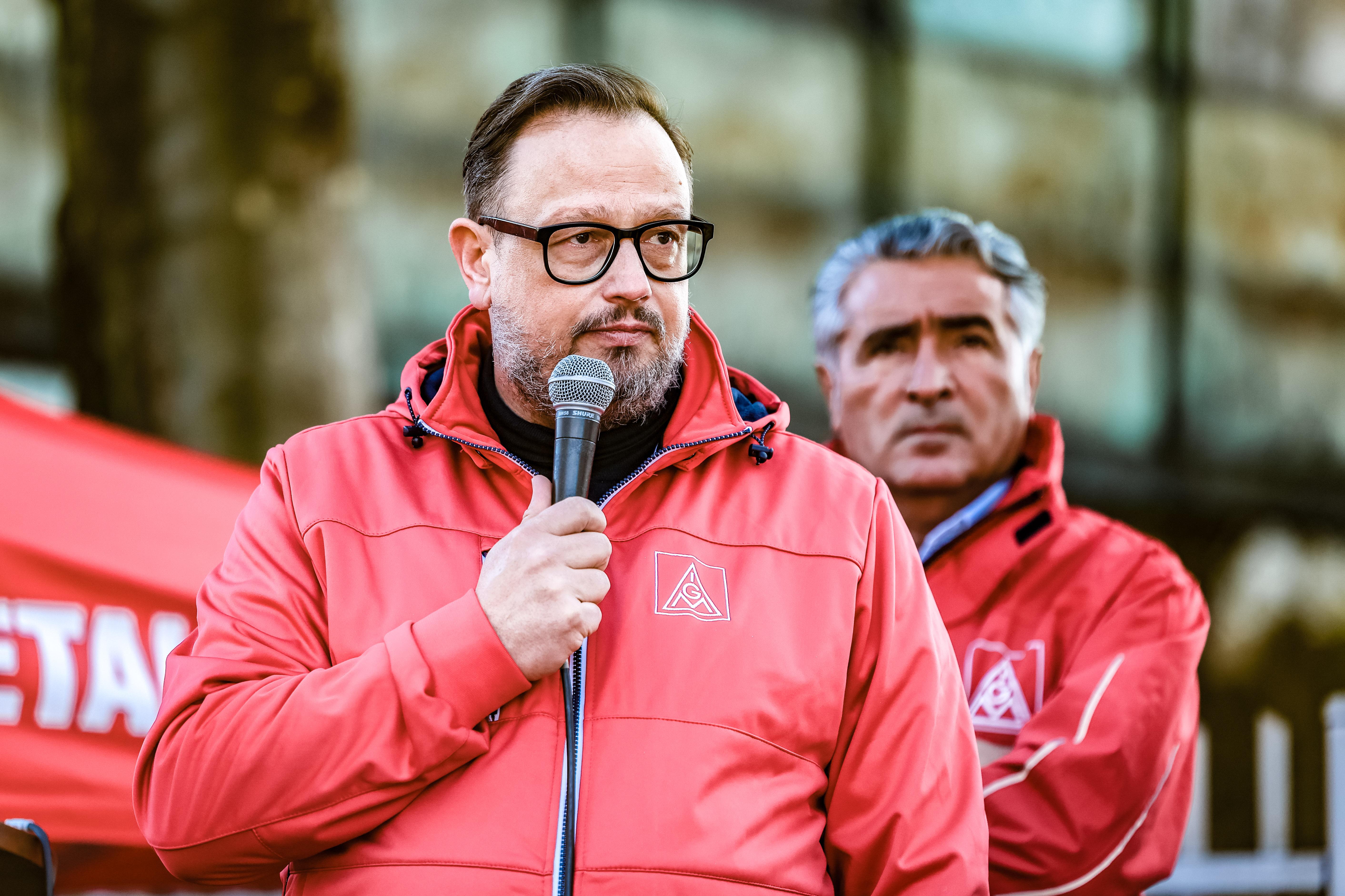 Karsten Kaus bei der HKM Kundgebung am 04.04.2025