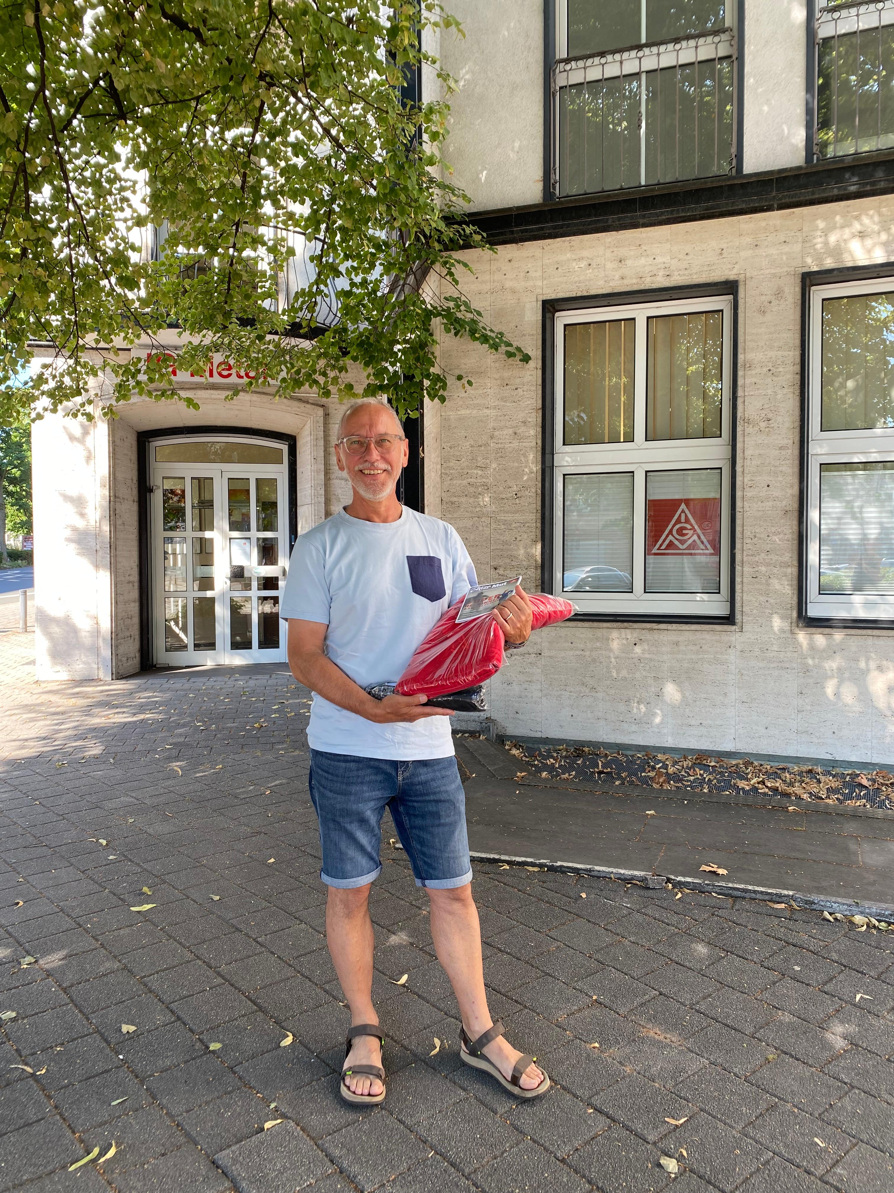 Gewinner des "Missmut"-Gewinnspiels: Michael Hoffmann von Mercedes-Benz