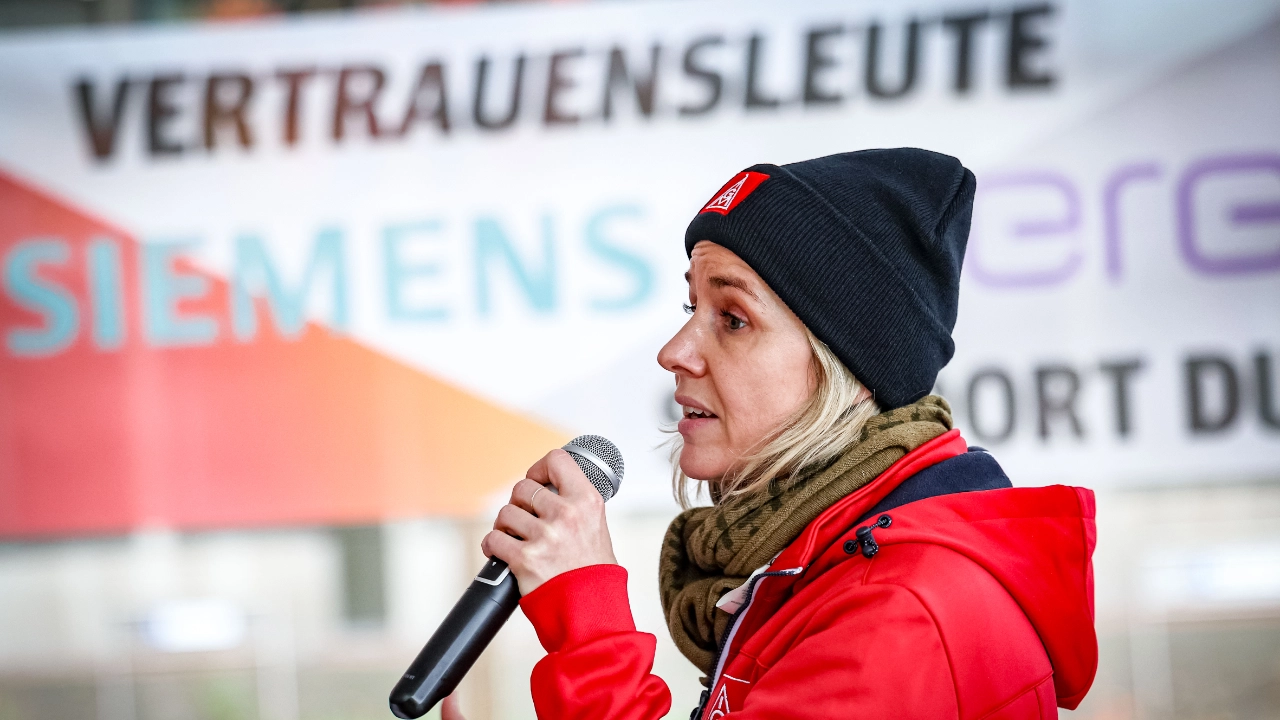 Siemens Energy Duisburg Warnstreik 2024