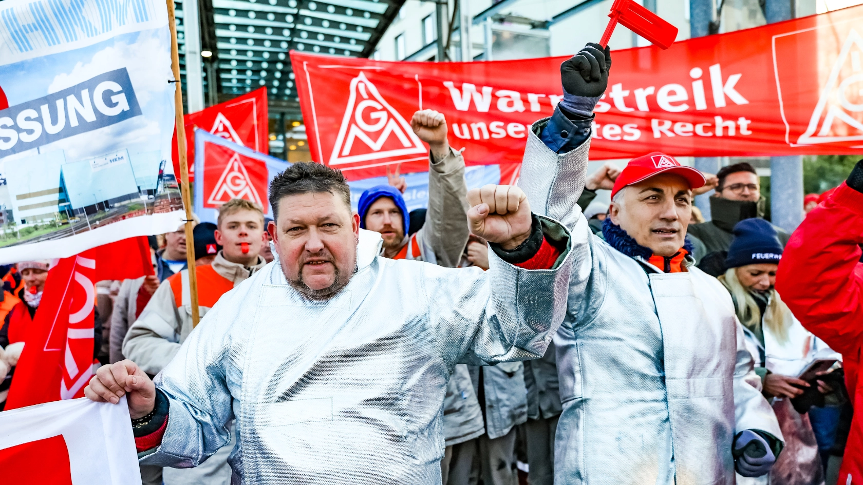 HKM Demo bei Thyssenkrupp (Aktionärsversammlung in Bochum am 30.01.26)
