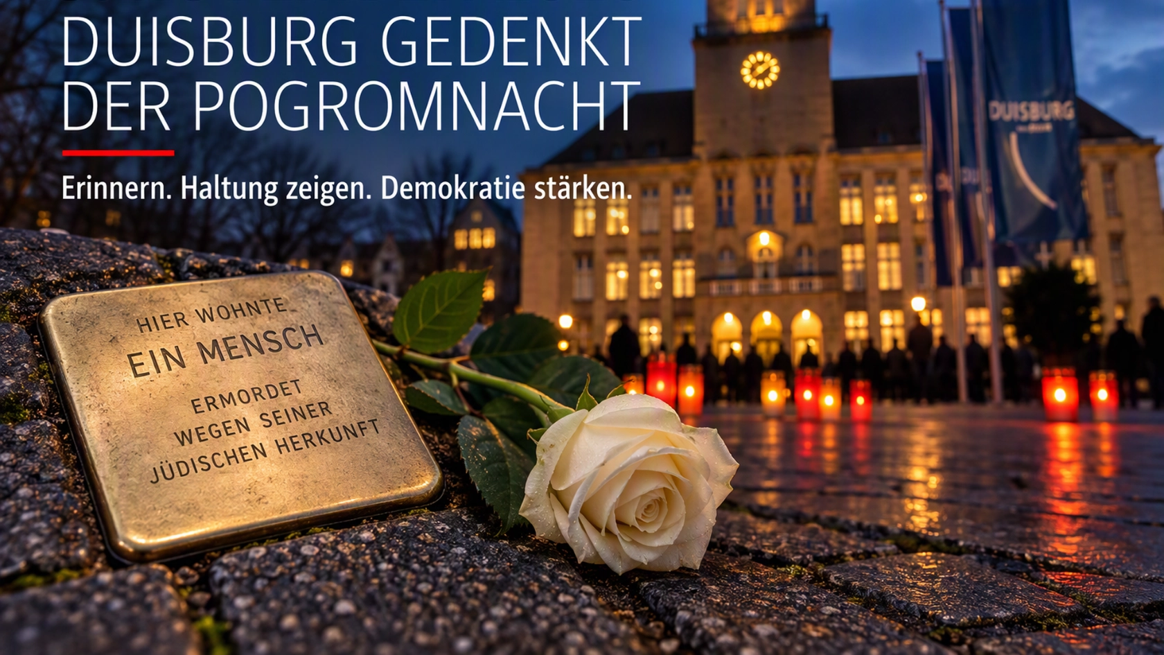 Gedenkveranstaltung am 9. November 2026