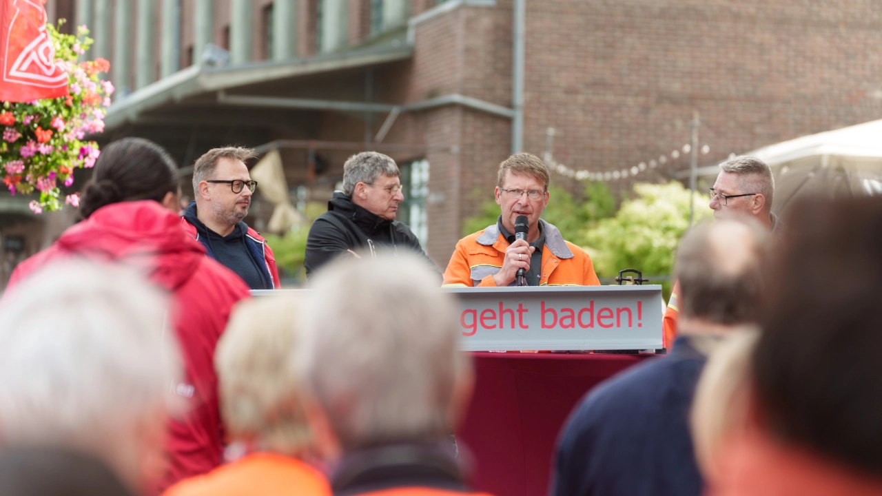 Aktionstag "Unser Stahl geht Baden"