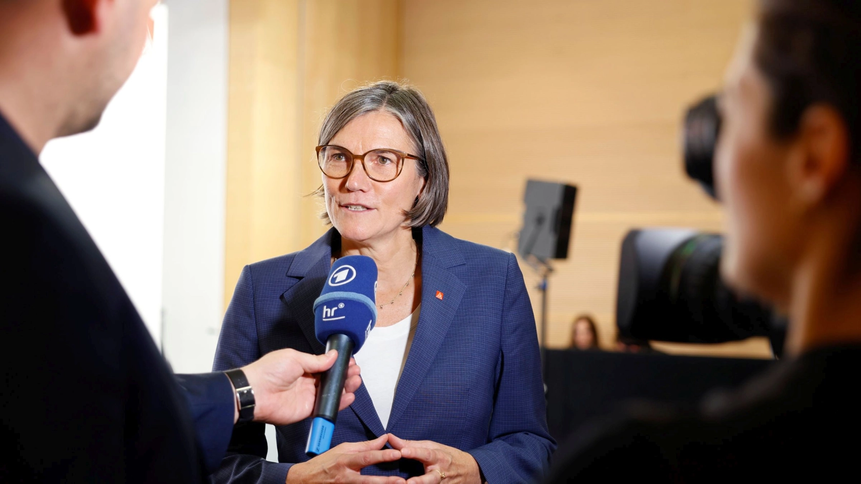 Christiane Benner auf dem .25 Ordentlichen Gewerkschaftstag der IG Metall in Frankfurt am Main.