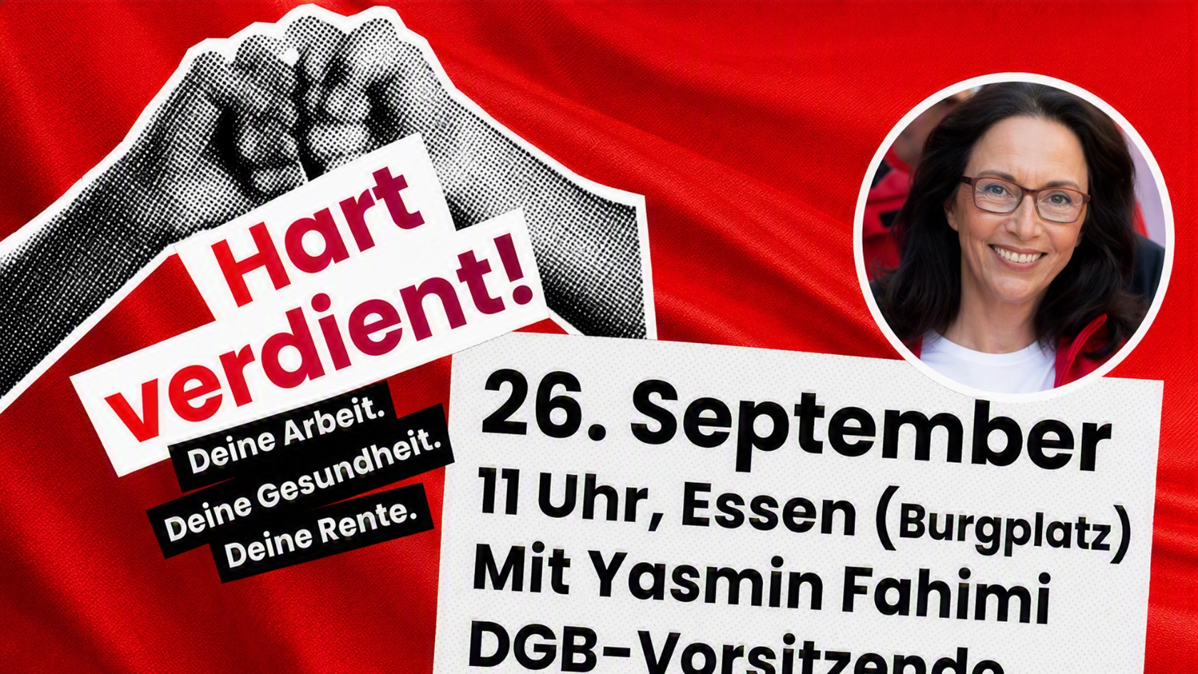 DGB Aktionstag 26.09.2026 in Essen 