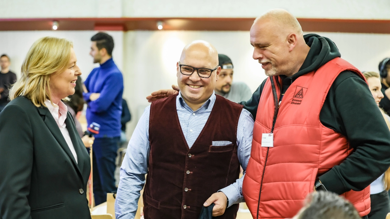Delegiertenversammlung November 24 mit Bärbel Bas, Ünsal Baser & Dirk Riedel