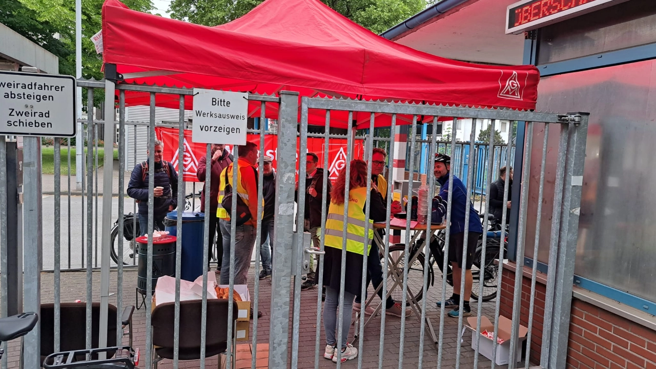 Warnstreik HKM