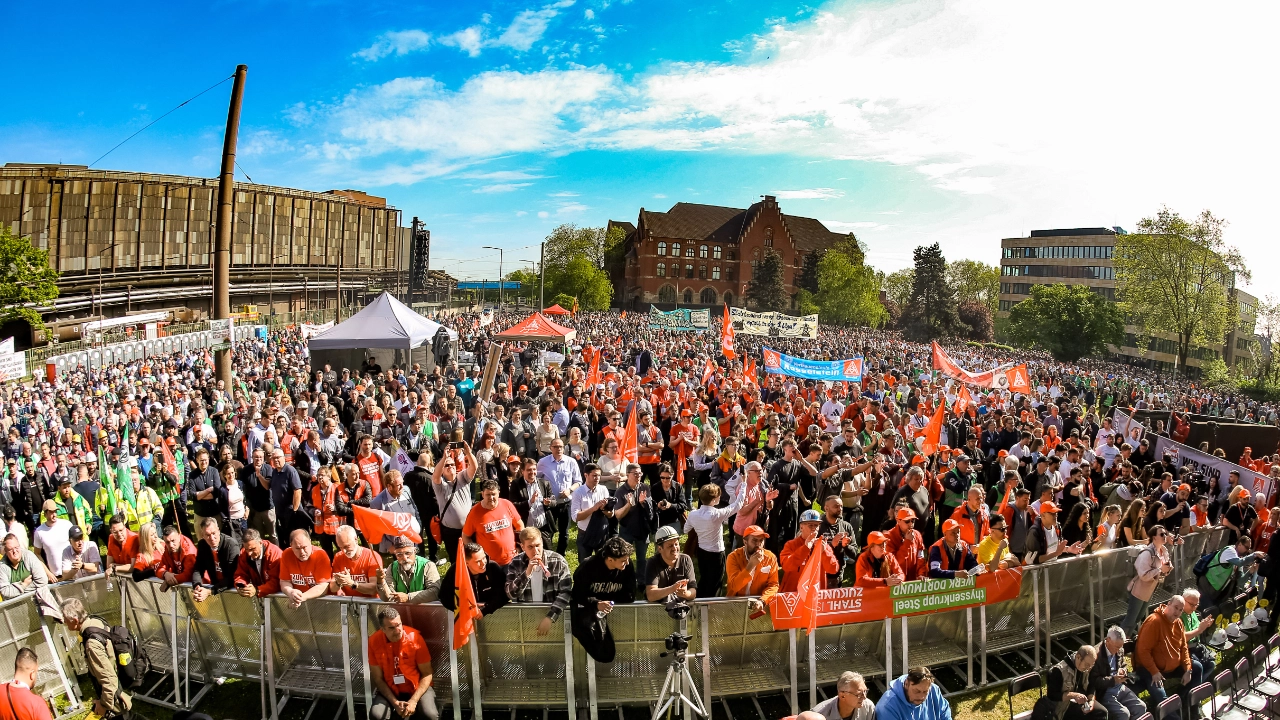 Protestdemo TKSE Duisburg 30.04.24