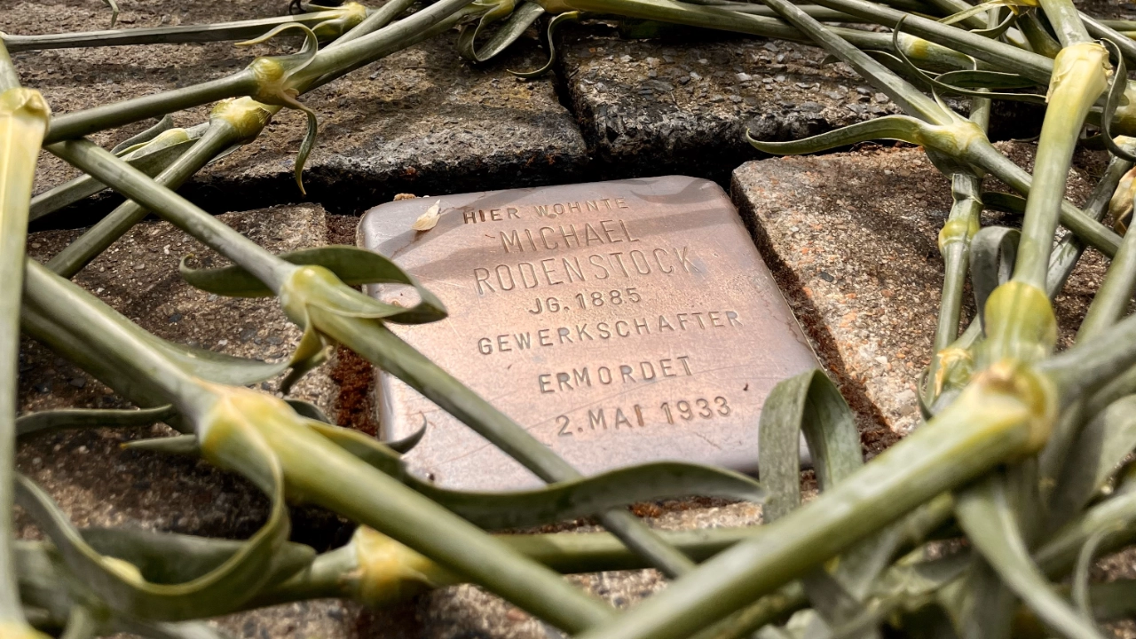 2025-05-02 Stolperstein Michael Rodenstock