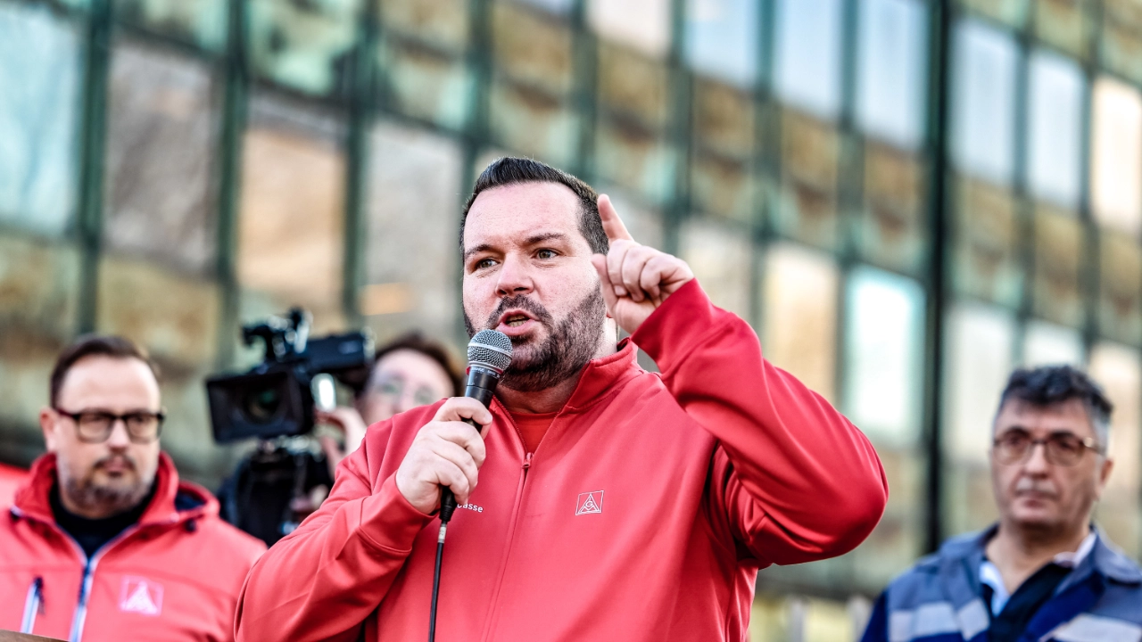 Marco Gasse bei der HKM Kundgebung am 04.04.2025
