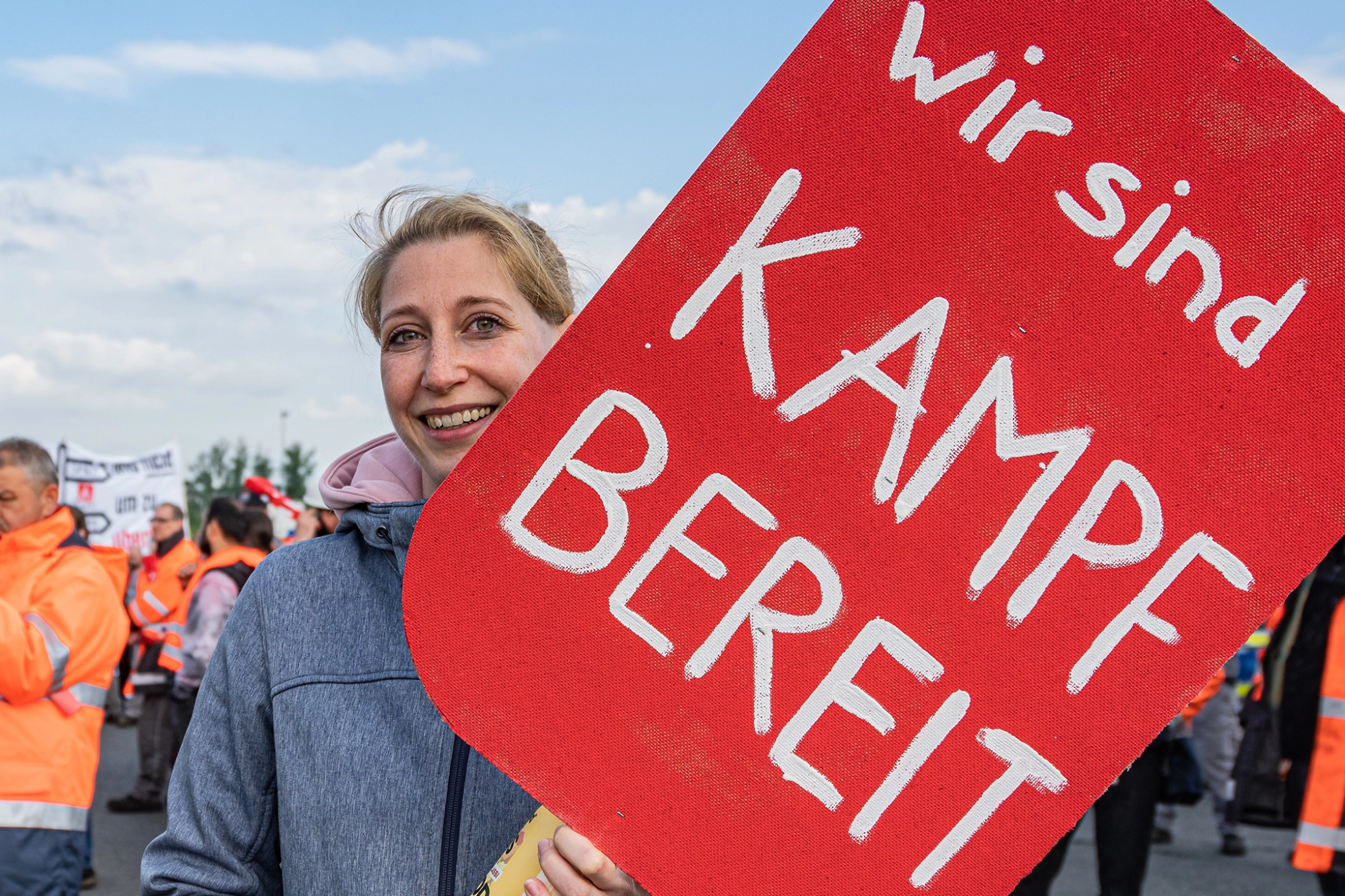 Tarifrunde Eisen und Stahl: Warnstreik Salzgitter AG