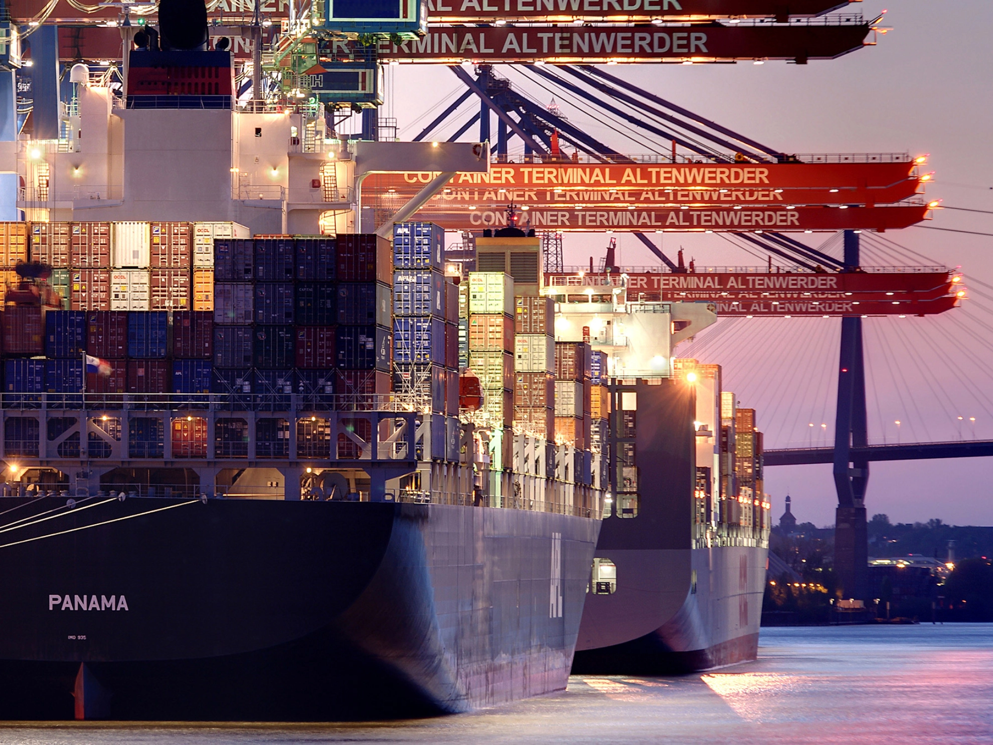 Wirtschaft, Wirtschaftspolitik, Konjunktur, Export, Container, Hafen