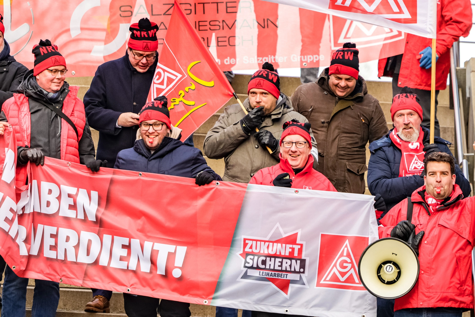 Aktionstag Leiharbeit in Duisburg