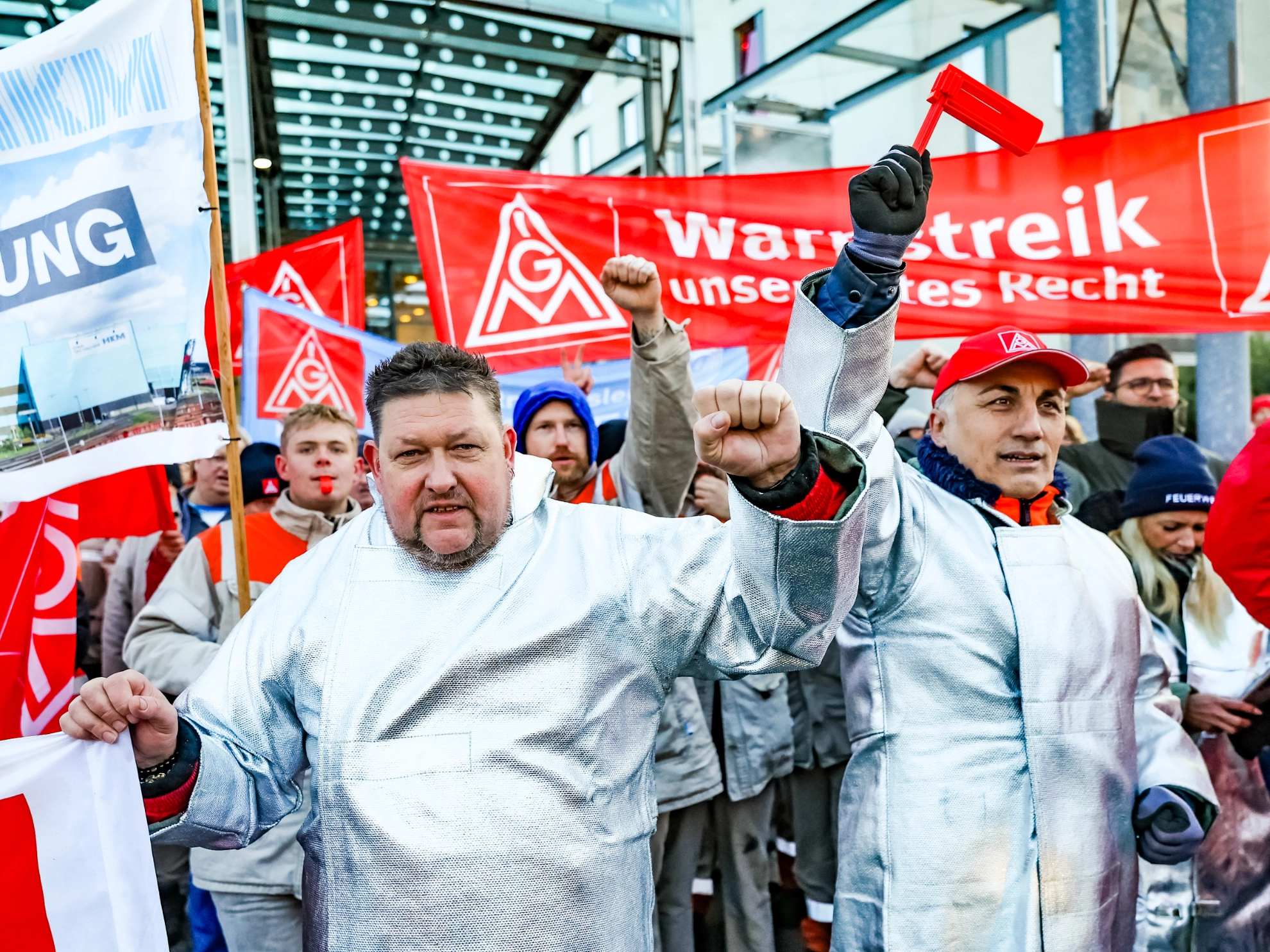 HKM Demo bei Thyssenkrupp (Aktionärsversammlung in Bochum am 30.01.26)