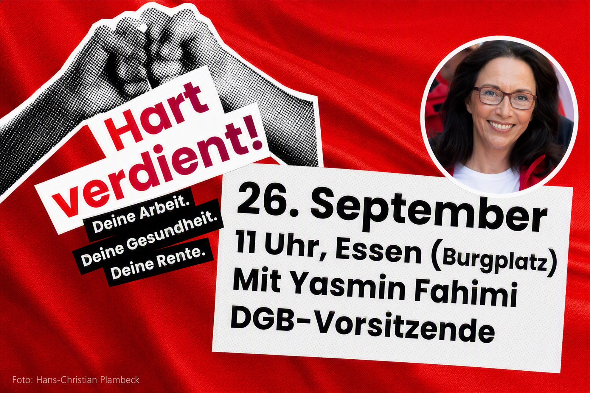 DGB Aktionstag 26.09.2026 in Essen 