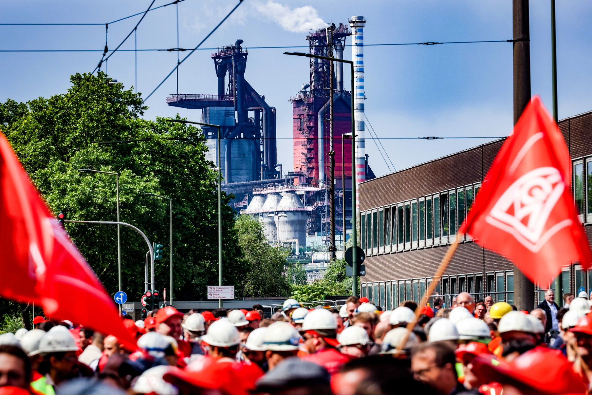 Warnstreik TKSE Duisburg 22