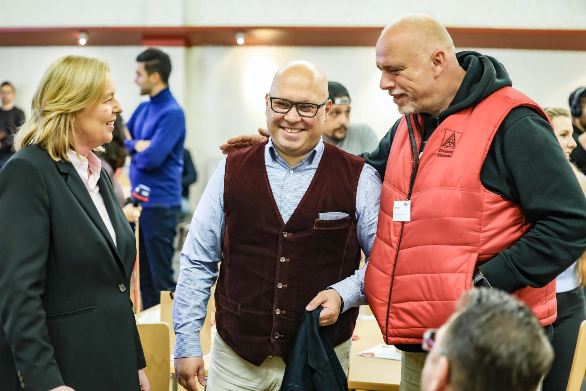 Delegiertenversammlung November 24 mit Bärbel Bas, Ünsal Baser & Dirk Riedel