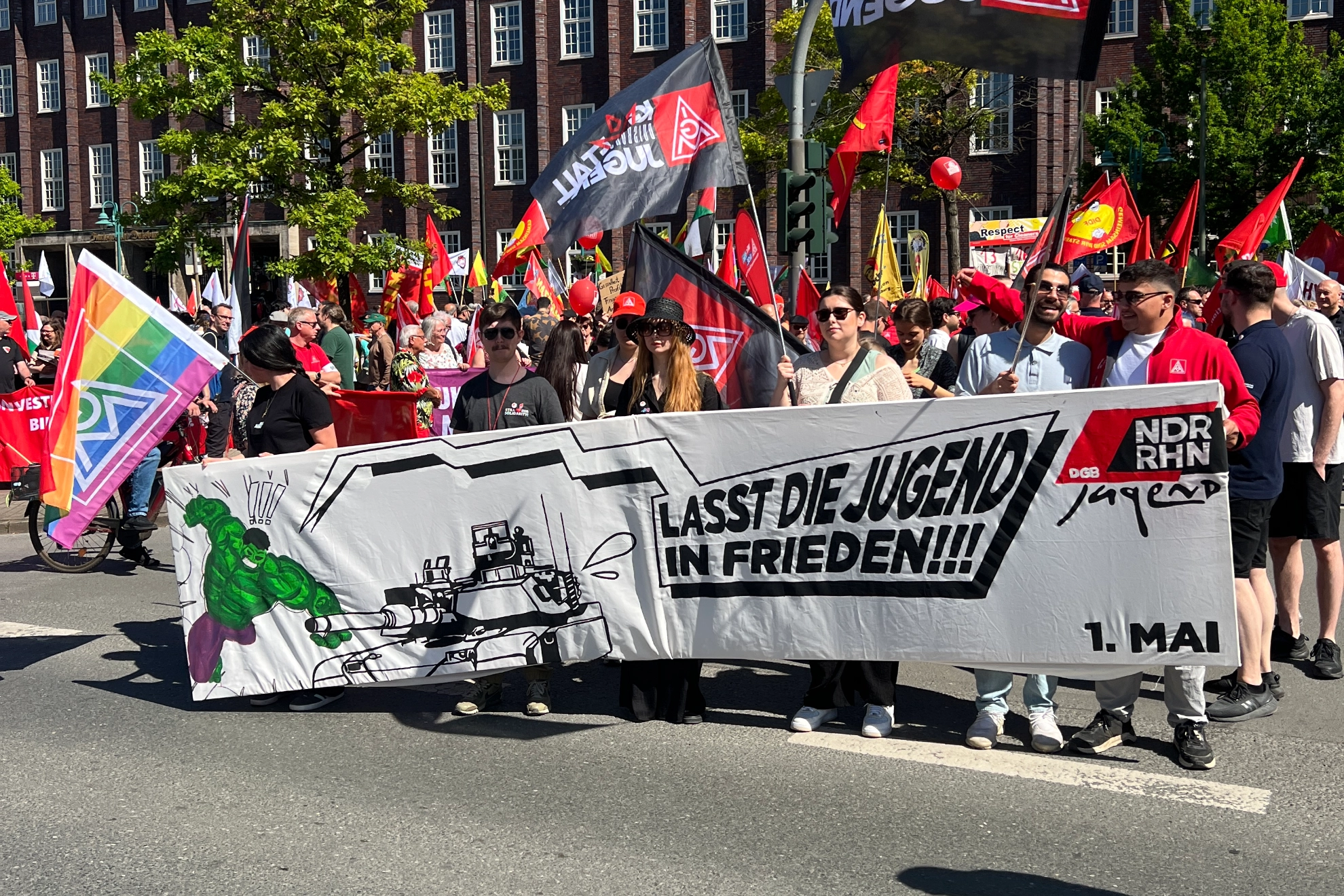 1. Mai Duisburg – Jugendblock