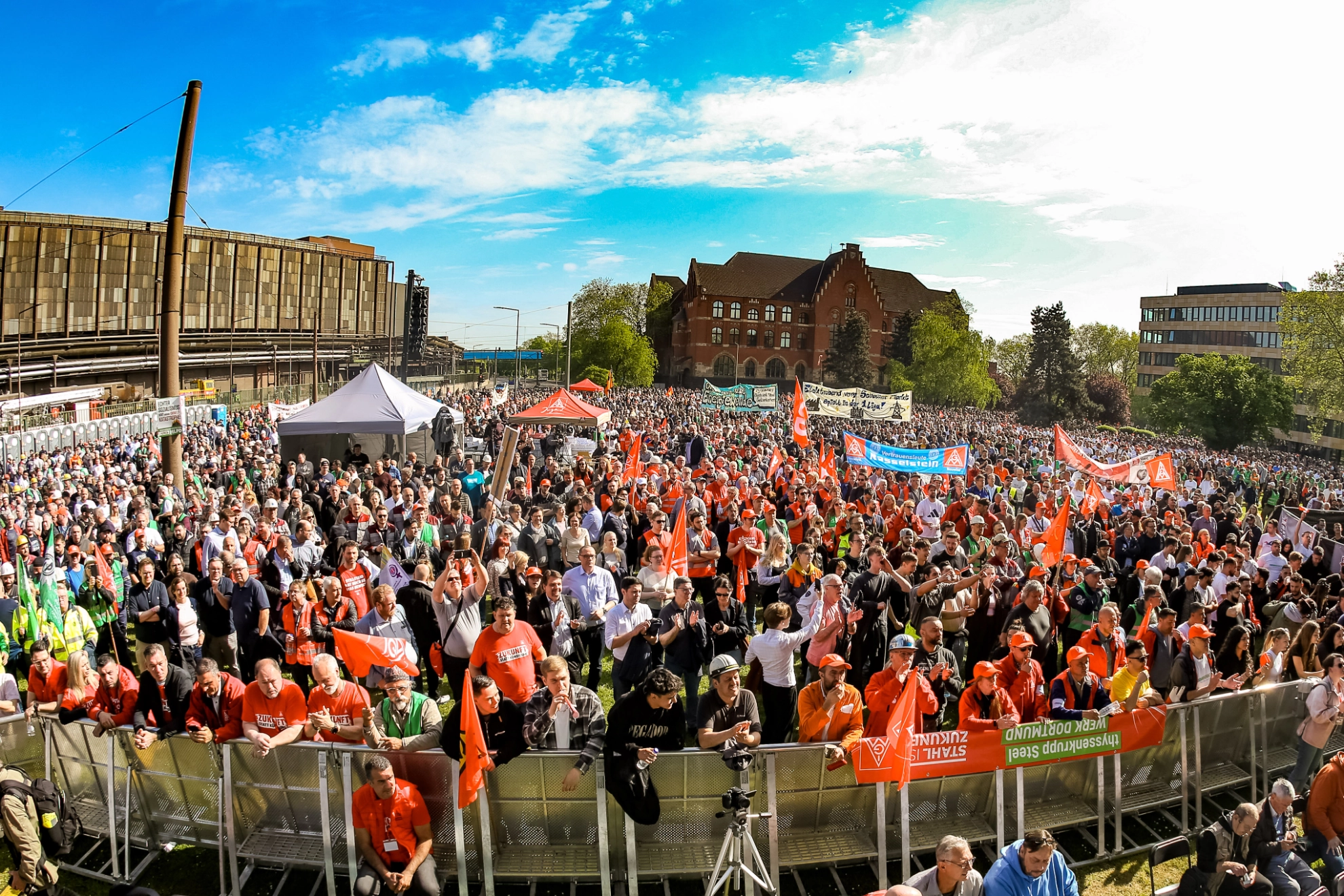 Protestdemo TKSE Duisburg 30.04.24