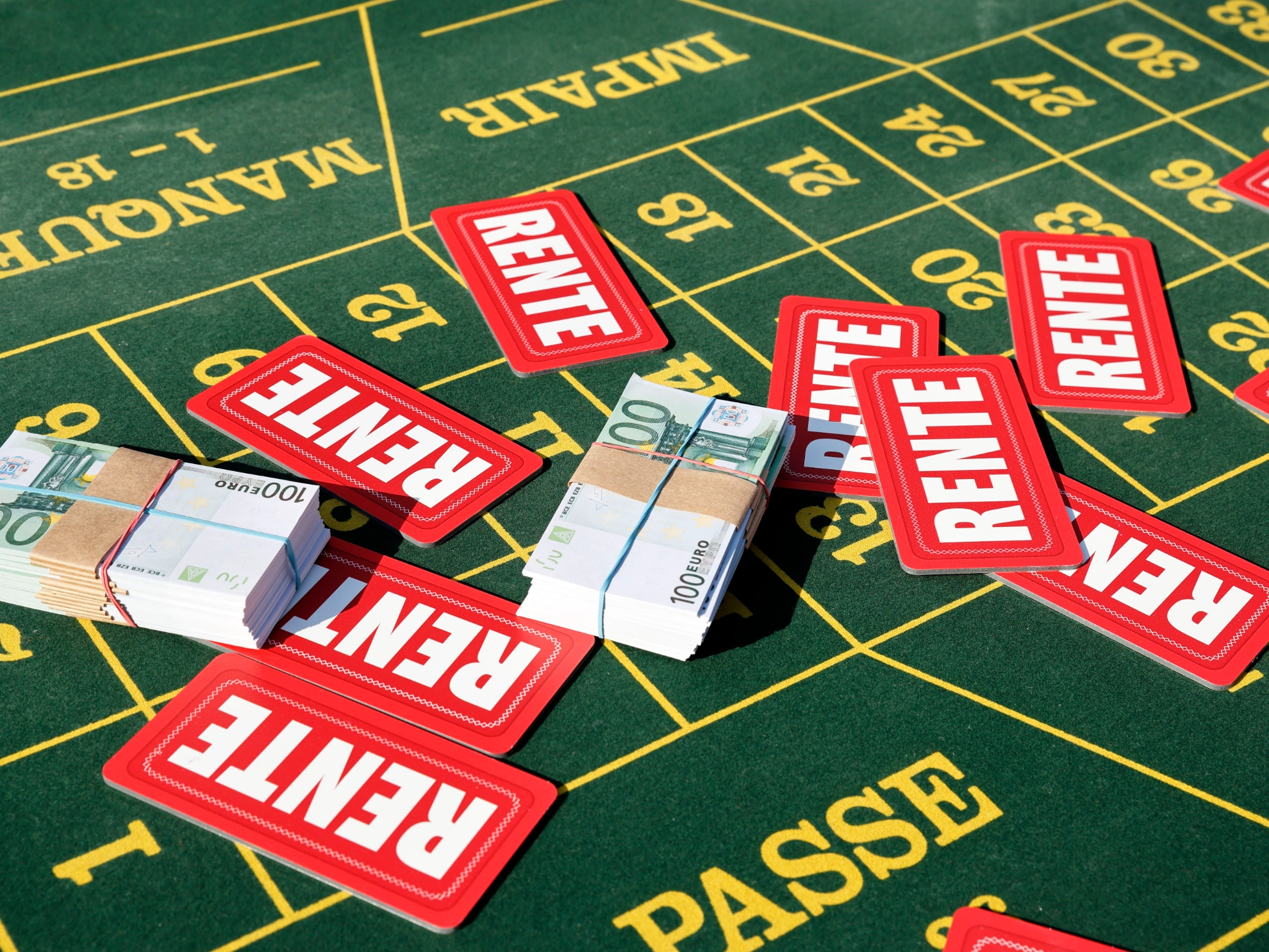 Gegen das 'Rentenroulette' 