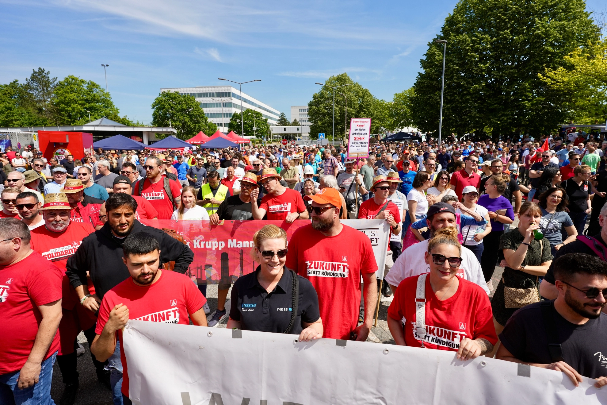 24-Stunden-Streik bei Ford in Köln