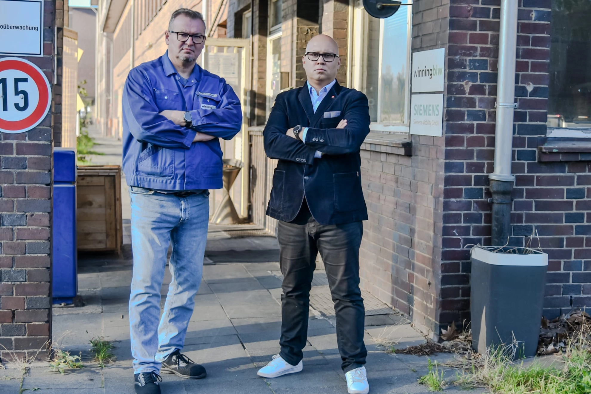 Mike Schraven (l.) und Ünsal Baser (r.)