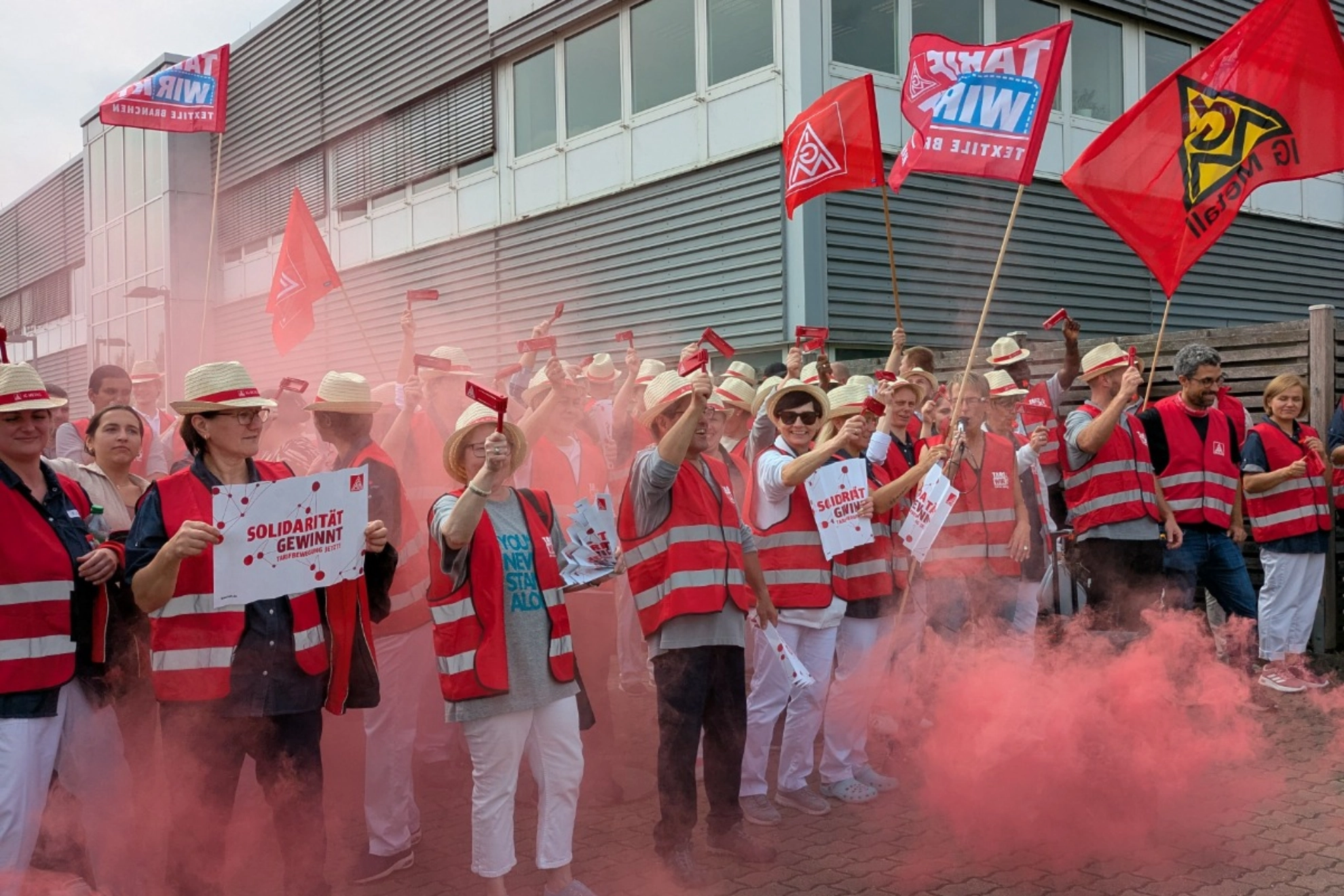 Zweiter Warnstreik dbl Böge