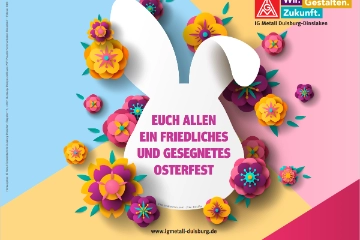 Betriebsschließung vom 14.04.2025 bis einschließlich 21.04.2025