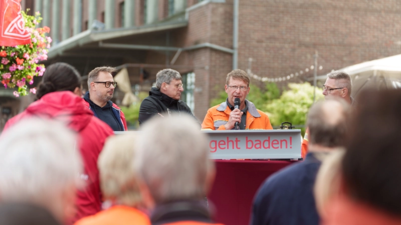 Aktionstag "Unser Stahl geht Baden"