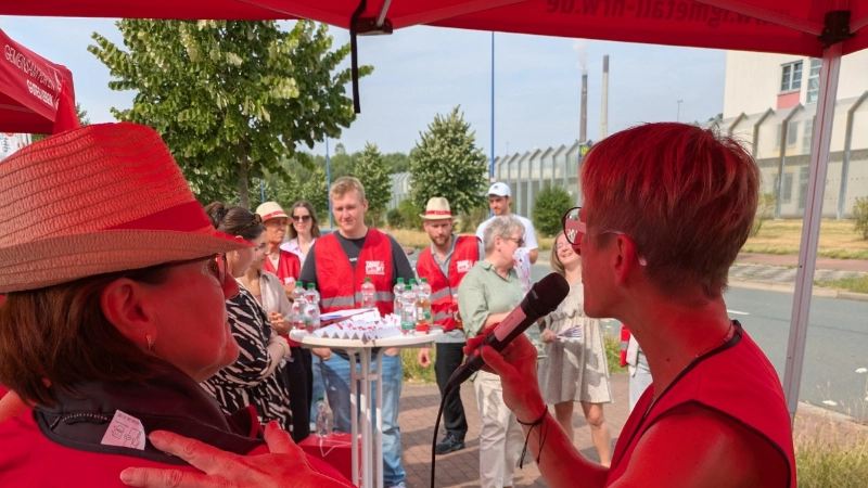Zweiter Warnstreik dbl Böge