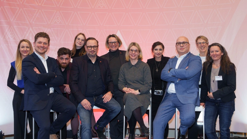 Gruppenbild Team DuDi Neujahrsempfang