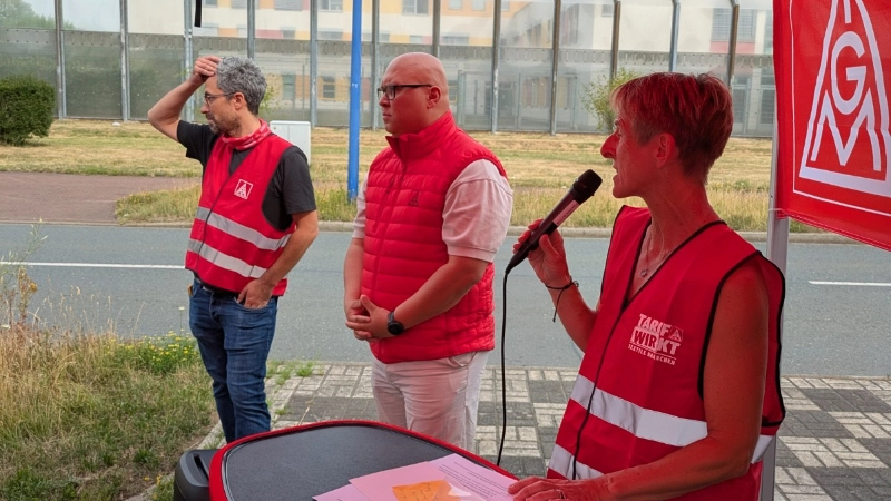 Zweiter Warnstreik dbl Böge