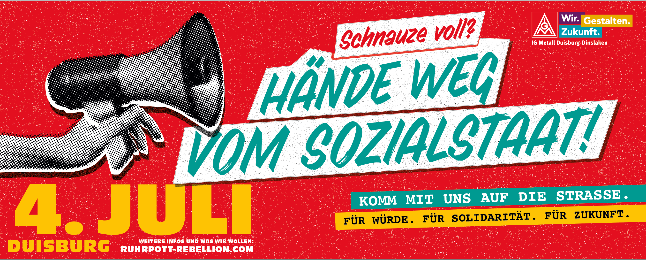 Hände weg vom Sozialstaat