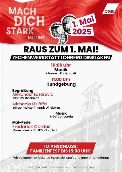 1. Mai 2025 Dinslaken