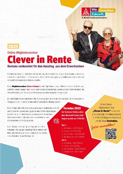 Flyer Clever in Rente