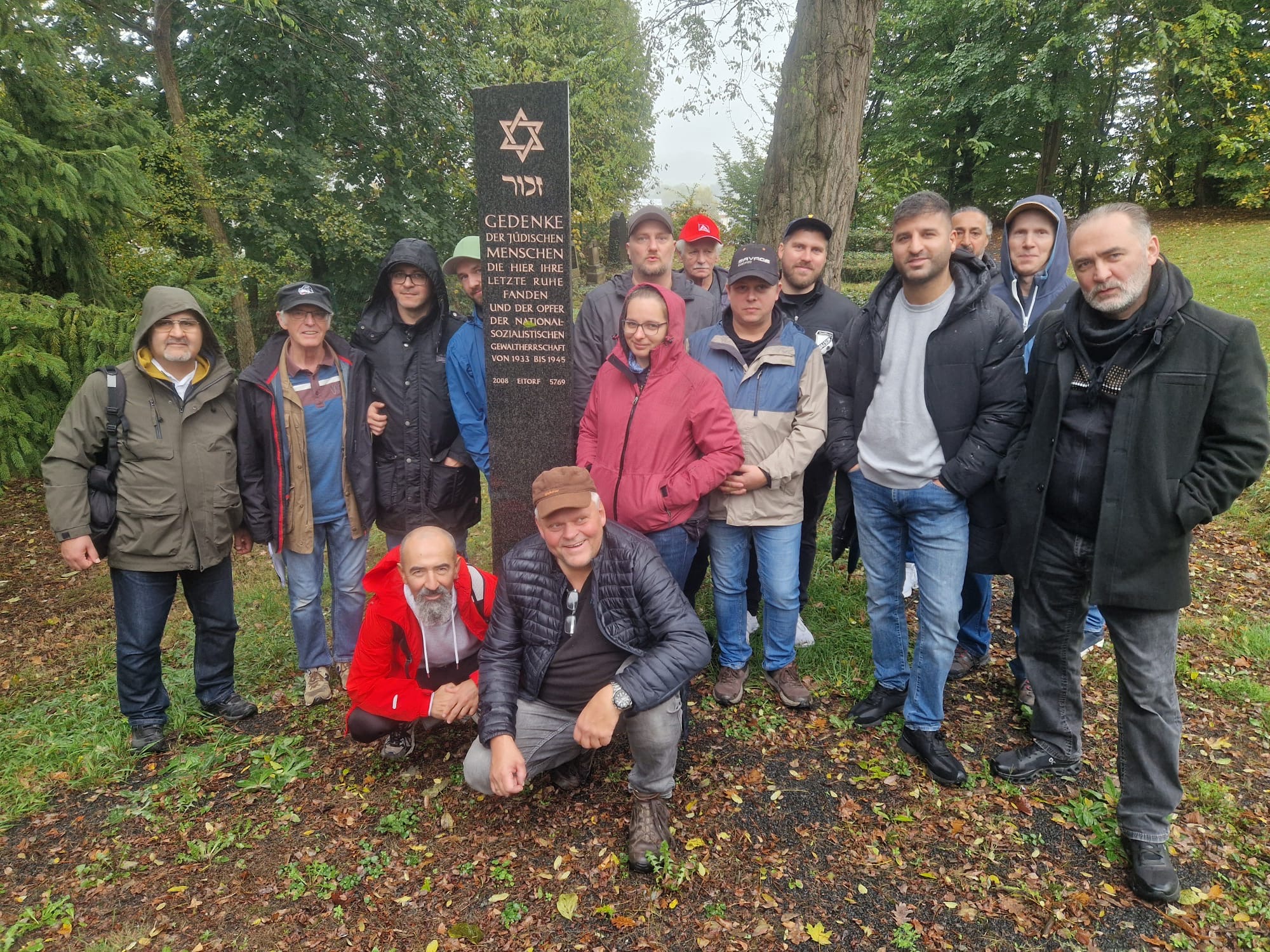 Besuch der jüdischen Grabstätte