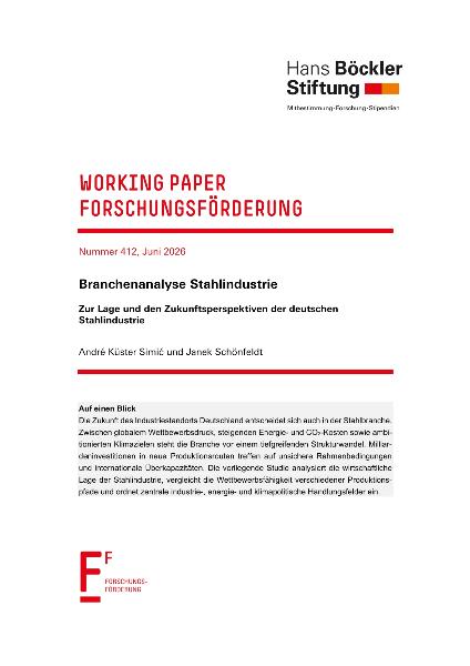 Zur Lage und den Zukunftsperspektiven der deutschen Stahlindustrie 2026