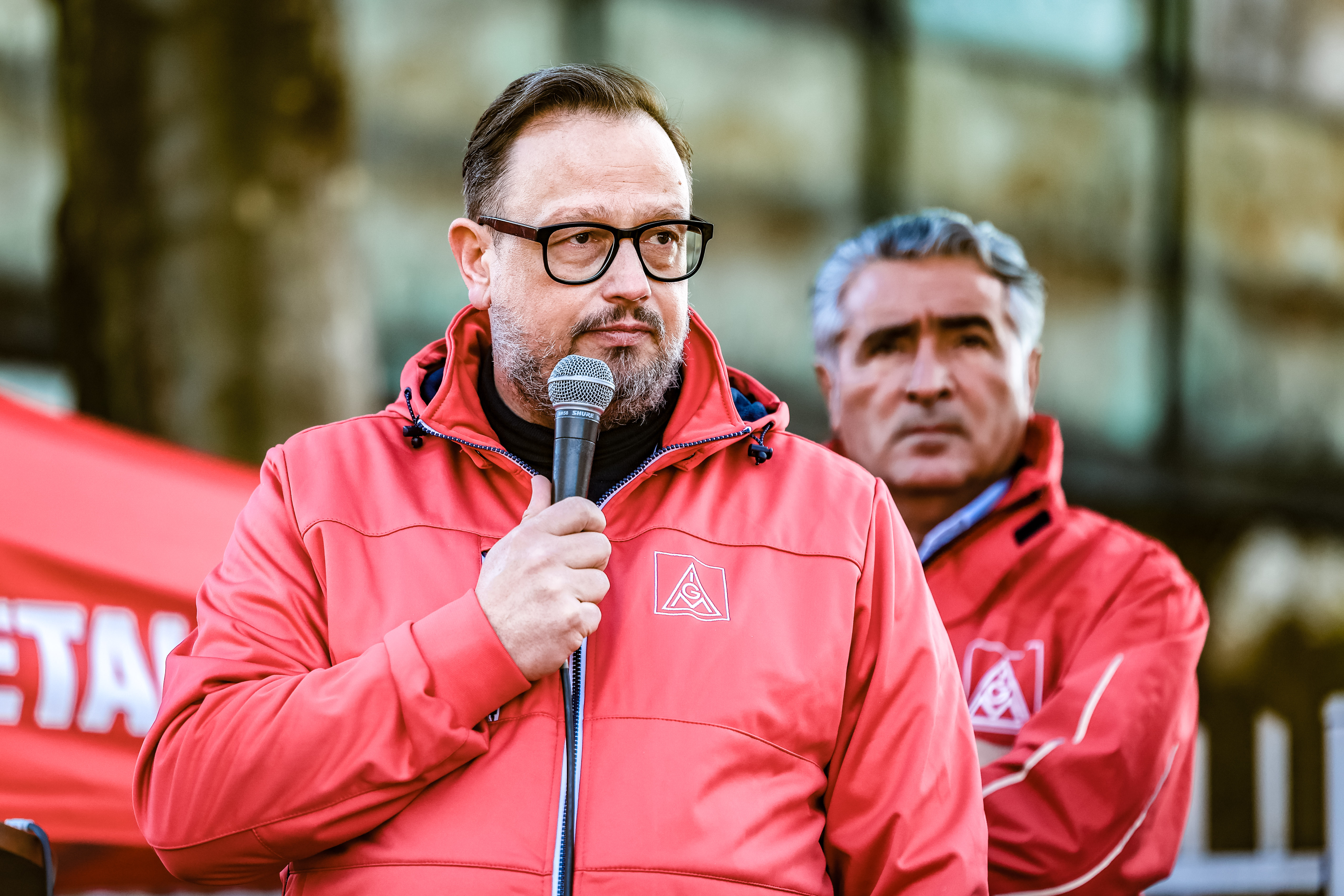 Karsten Kaus bei der HKM Kundgebung am 04.04.2025