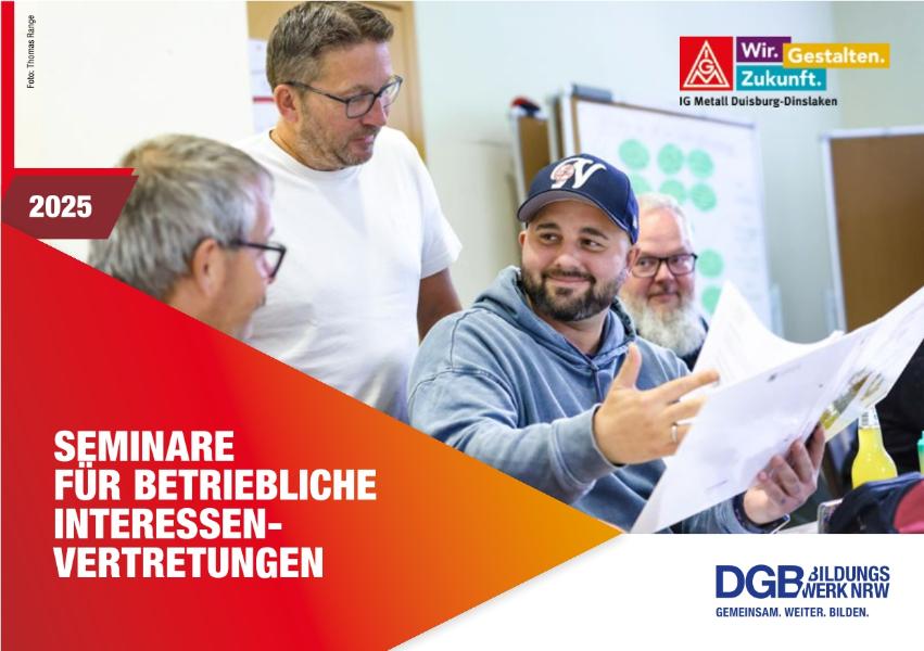 Seminare 2025 für Interessenvertretungen
