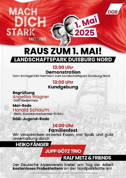1. Mai 2025 Duisburg