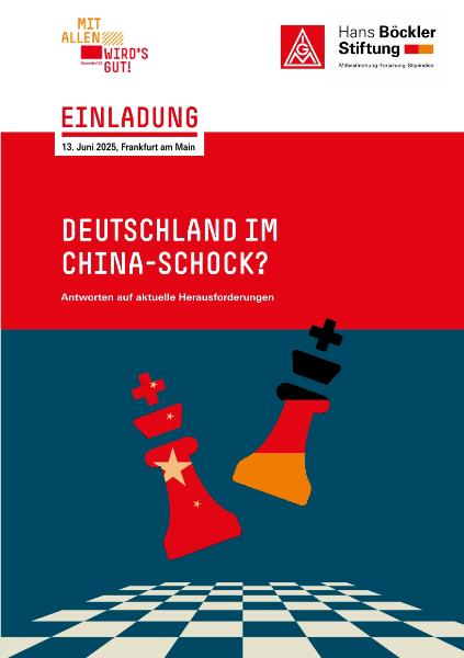 Einladung – Deutschland im China-Schock?