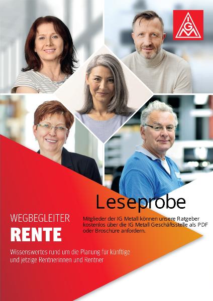 Leseprobe – Wegbegleiter Rente (2025)