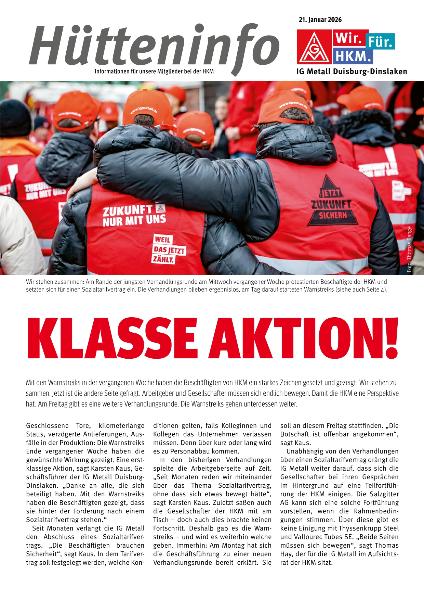 Hütteninfo HKM Januar 2026