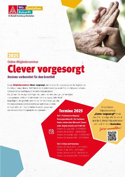 Flyer-clever-vorgesorgt